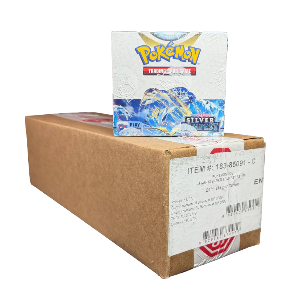 SWSH Silver Tempest Booster Box Case